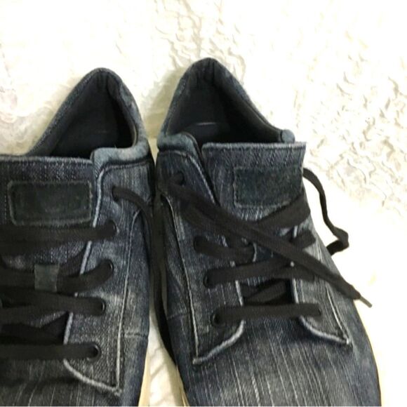 UGG Bueller Washed Denim Sneakers Size 11 - Picture 7 of 11